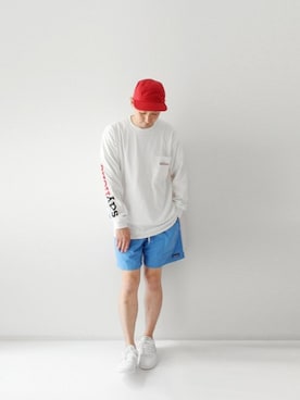 「LOOK AT US」｜LOOK AT USさん（メンズ・174cm）の春コーディネート