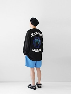 「LOOK AT US」｜LOOK AT USさん（メンズ・174cm）の春コーディネート