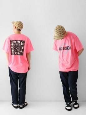 「LOOK AT US」｜LOOK AT USさん（メンズ・174cm）の夏コーディネート