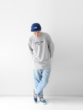 「LOOK AT US」｜LOOK AT USさん（メンズ・174cm）の夏コーディネート