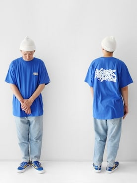 「LOOK AT US」｜LOOK AT USさん（メンズ・174cm）の夏コーディネート