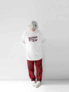 「stussy」｜LOOK AT USさん（メンズ・174cm）の秋コーディネート