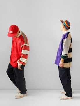 「LOOK AT US」｜LOOK AT USさん（メンズ・174cm）の冬コーディネート