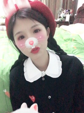 「COMME des GARCONS（コムデギャルソン）のアイテム（ジャケット/アウター、ブラック系）」を使った、muuuuuumaさん（レディース）の春コーディネート