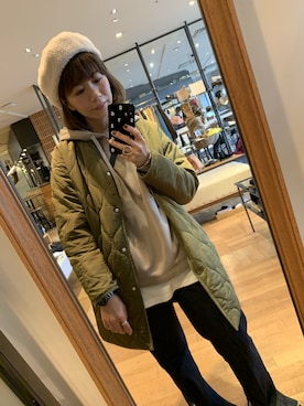 「SOU･SOU（ソウ・ソウ）のアイテム（PC・スマホグッズ/家電）」を使った、MeiMeiさん（レディース・160cm）の冬コーディネート