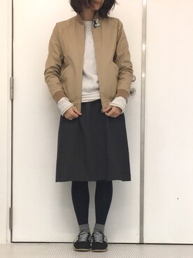 m.sさん（レディース・157cm）の冬コーディネート