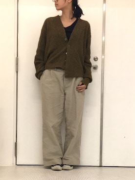 「SOURCE（ソース）のアイテム（アクセサリー）」を使った、m.sさん（レディース・157cm）の冬コーディネート