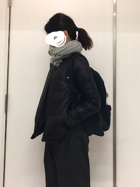 「DESCENTE ALLTERRAIN（デサント　オルテライン）のアイテム（ジャケット/アウター）」を使った、m.sさん（レディース・157cm）の春コーディネート