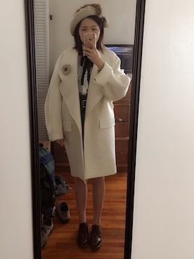 「MARC JACOBS（マークジェイコブス）のアイテム（トップス）」を使った、isabel_not_cuteさん（レディース・170cm・20代）の冬コーディネート