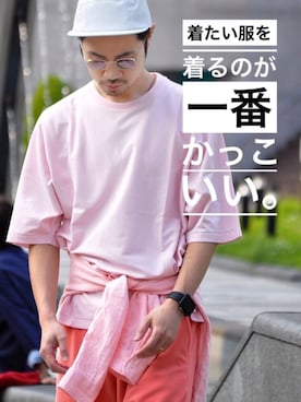 「BBQ」｜「アイテム（スリッポン）」を使った、KakeruMayama(真山走)さん（メンズ・173cm）の夏コーディネート