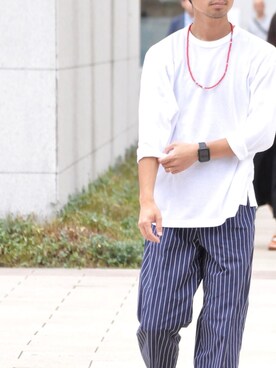 KakeruMayama(真山走)さん（メンズ・173cm）の夏コーディネート