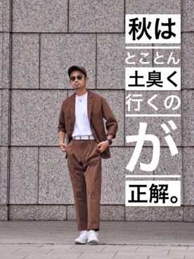KakeruMayama(真山走)さんの（アーバンリサーチ20周年記念企画！宝島社人気5大ファッション誌インフルエンサーコンテスト | アーバンリサーチ）を使ったコーディネート