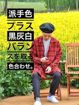 KakeruMayama(真山走)さん(メンズ・173cm)の夏コーディネート