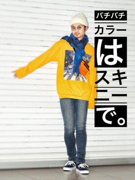 KakeruMayama(真山走)さん(メンズ・173cm)の冬コーディネート