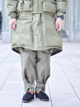 「RED SEAM（レッドシーム）のアイテム」を使った、KakeruMayama(真山走)さん（メンズ・173cm）の冬コーディネート