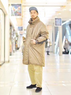 KakeruMayama(真山走)さん（メンズ・173cm）の冬コーディネート