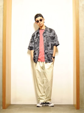 KakeruMayama(真山走)さん（メンズ・173cm）の春コーディネート