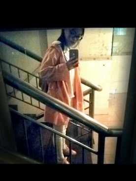 「NOのアイテム（シューズ）」を使った、卩一卫さん（レディース・156cm）の夏コーディネート