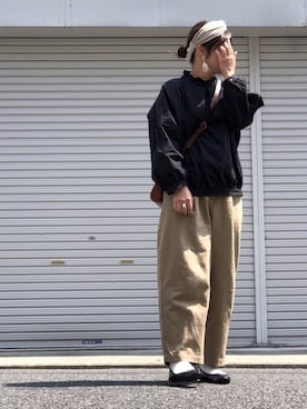 「CLEDRAN（クレドラン）のアイテム」を使った、lomilomiさん（レディース・161cm）の春コーディネート