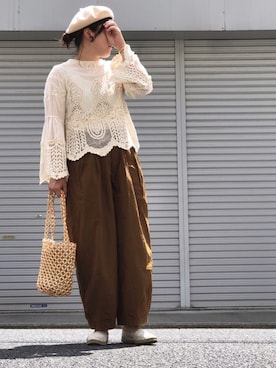 lomilomiさん（レディース・161cm）の春コーディネート