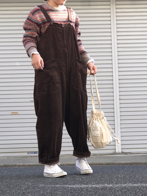 Lomilomi Niko And のサロペット オーバーオールを使ったコーディネート Wear