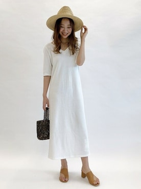 「U by SPICK&SPAN（ユーバイスピックアンドスパン）のアイテム」を使った、RURIさん（レディース・162cm）の春コーディネート