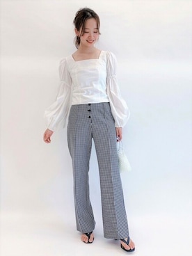 「Spick & Span(Spick & Span)」｜RURIさん（レディース・162cm）の夏コーディネート