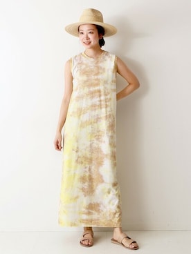 「U by SPICK&SPAN（ユーバイスピックアンドスパン）のアイテム」を使った、RURIさん（レディース・162cm）の夏コーディネート