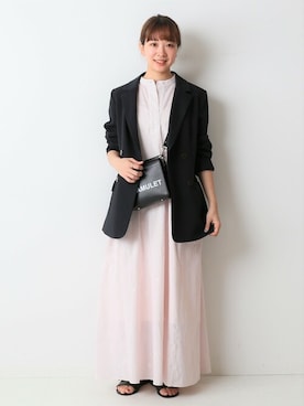 「U by SPICK&SPAN（ユーバイスピックアンドスパン）のアイテム」を使った、RURIさん（レディース・162cm）の夏コーディネート