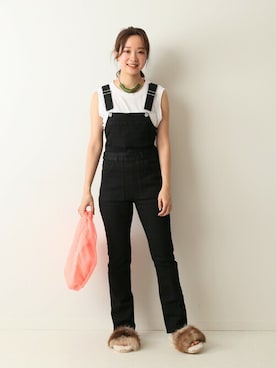 「U by SPICK&SPAN（ユーバイスピックアンドスパン）のアイテム」を使った、RURIさん（レディース・162cm）の夏コーディネート