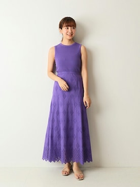 「U by SPICK&SPAN（ユーバイスピックアンドスパン）のアイテム」を使った、RURIさん（レディース・162cm）の夏コーディネート