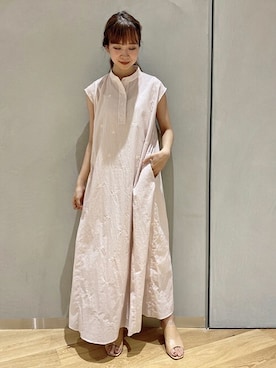 「U by SPICK&SPAN（ユーバイスピックアンドスパン）のアイテム」を使った、RURIさん（レディース・162cm）の夏コーディネート