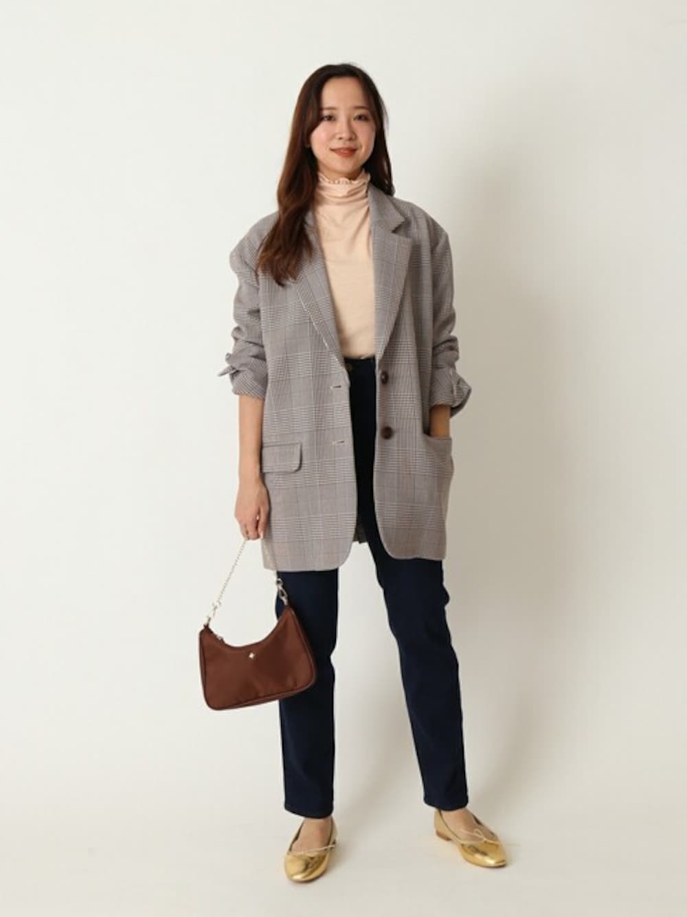 Spick&Span フロントリボンチェックジャケット フリンジチェックジャケット ショーパンSET UP – BUNNY APARTMENT
