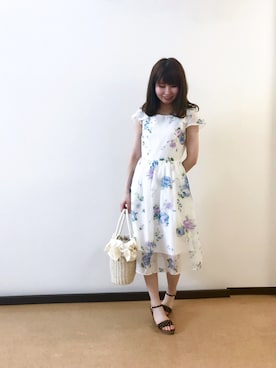 「BSTR」｜まゆしさん（レディース・160cm）の夏コーディネート
