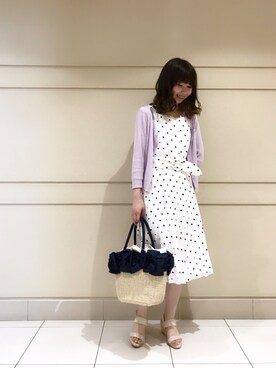 「BSTR」｜まゆしさん（レディース・160cm）の夏コーディネート