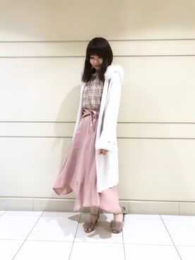 「BSTR」｜まゆしさん（レディース・160cm）の夏コーディネート