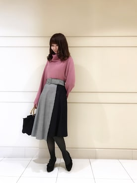 「BSTR」｜まゆしさん（レディース・160cm）の秋コーディネート
