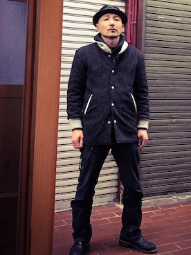 「RASCAL（ラスカル）のアイテム（ジャケット/アウター）」を使った、RASCAL ラスカルさん（メンズ・170cm）の冬コーディネート