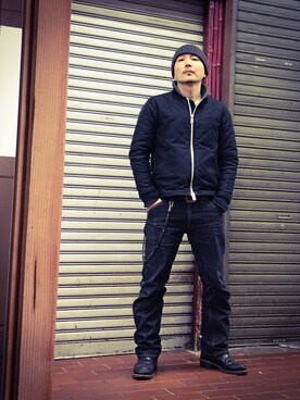「RASCAL（ラスカル）のアイテム（ジャケット/アウター）」を使った、RASCAL ラスカルさん（メンズ・170cm）の春コーディネート