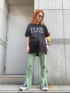 hanae maruiさん（レディース・155cm）の夏コーディネート