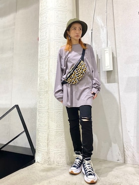 hanae maruiさん（レディース・155cm）の秋コーディネート