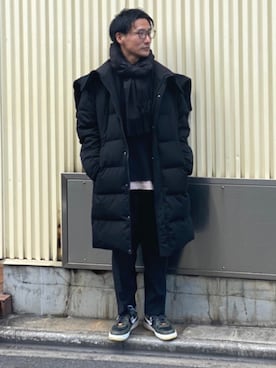 「コロナに負けない」｜NORITOさん（メンズ・168cm）の冬コーディネート