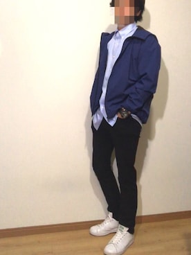 「スタンスミス」｜taKUmiさん（メンズ・168cm）の秋コーディネート