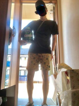 「TCSS（ティーシーエスエス）のアイテム（パンツ）」を使った、サビチェさん（メンズ・175cm）の夏コーディネート