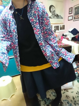 「AT．P．Co（アティピコ）のアイテム」を使った、じんじんさん（レディース・148cm）の春コーディネート