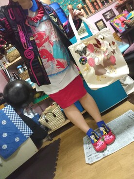 ソックス 靴下を使った 原田ちあき の人気ファッションコーディネート Wear