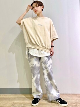 ミヤカワさん（レディース・156cm）の春コーディネート