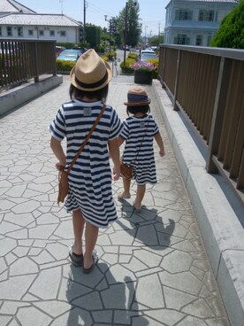 「FREE'S MART（フリーズマート）のアイテム」を使った、taka-koさん（キッズ・125cm）の夏コーディネート