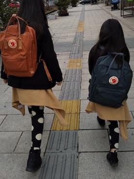 「韓国子供服bee」｜taka-koさん（キッズ・137cm）の冬コーディネート