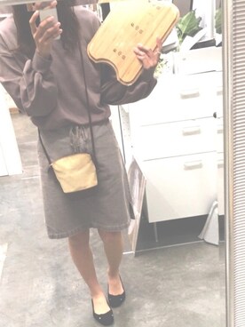 「Eddie Bauer（エディーバウアー）のアイテム（スカート）」を使った、りつさん（レディース・166cm）の秋コーディネート